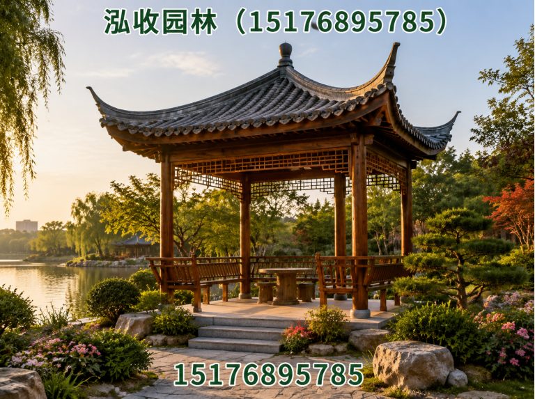 鄂尔多斯凉亭展示图